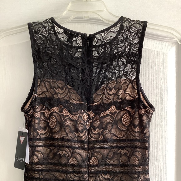 GUESS "KASON" BODYCON WOMEN'S BLACK DRESS - SIZE S - Picture 5 of 11
